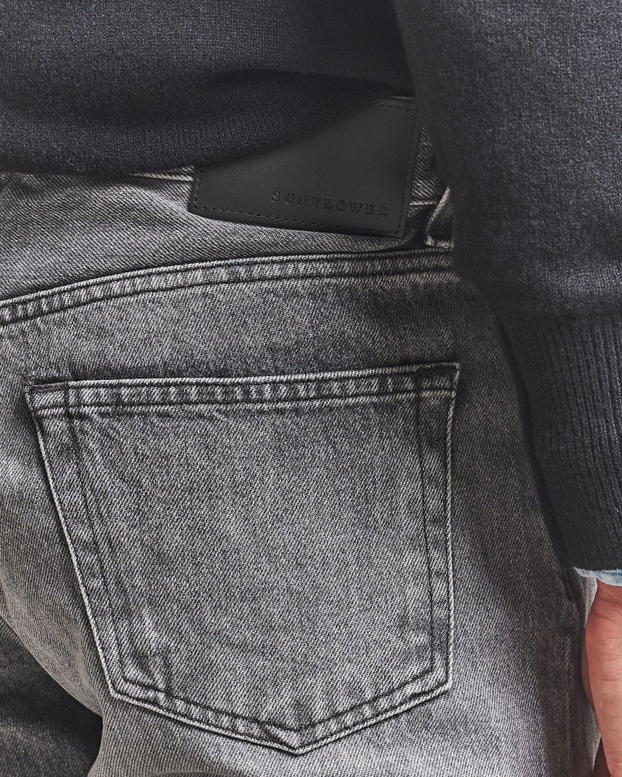 Men | Trousers | Sunflower | Standard Jeans Black Stone