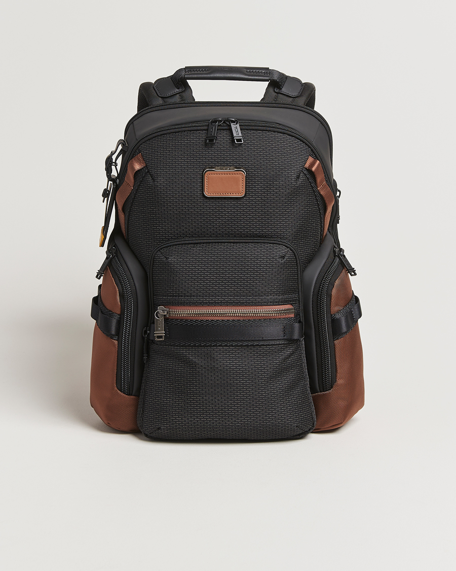 TUMI Alpha Bravo Navigation Backpack Black Onyx at CareOfCarl.com TUMI Alpha Bravo Navigation Backpack Black Onyx at CareOfCarl.com