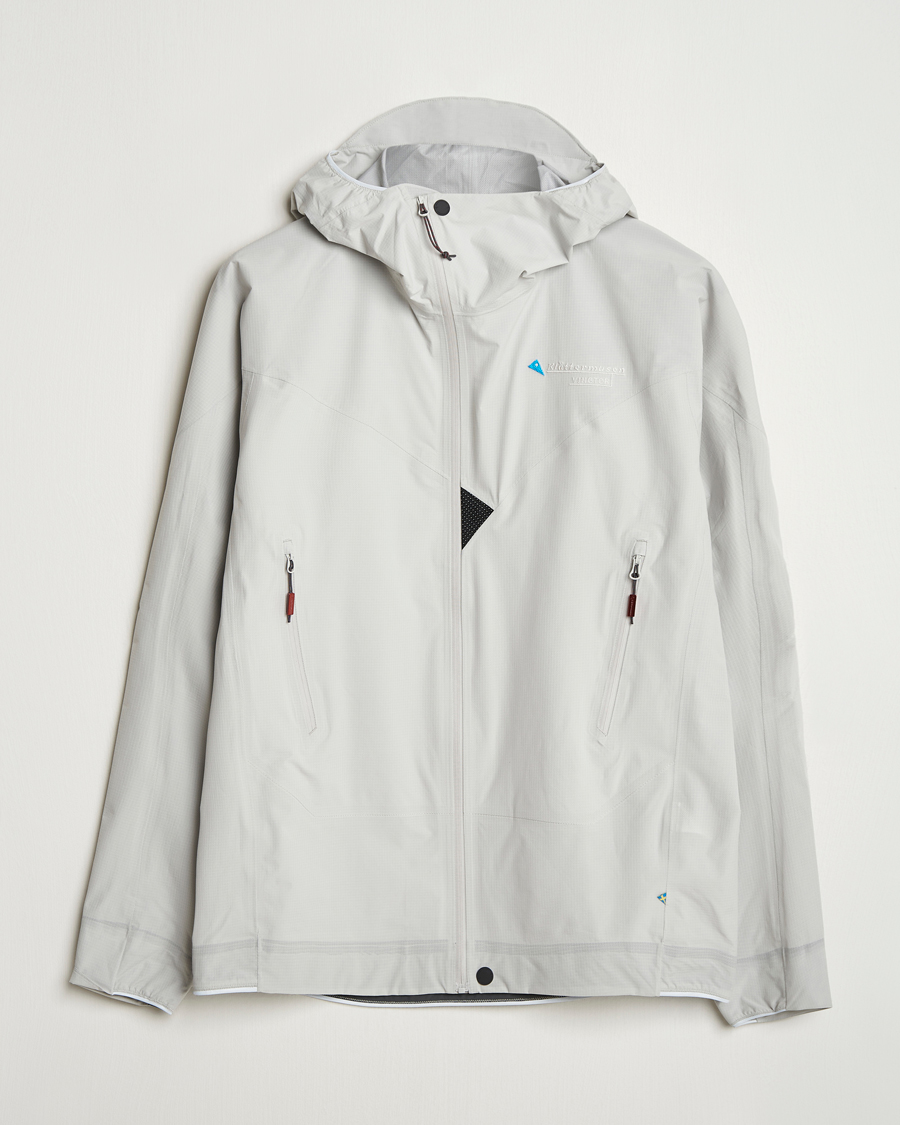 Men | Coats & Jackets | Klättermusen | Vingtor Hooded Shell Jacket Moon