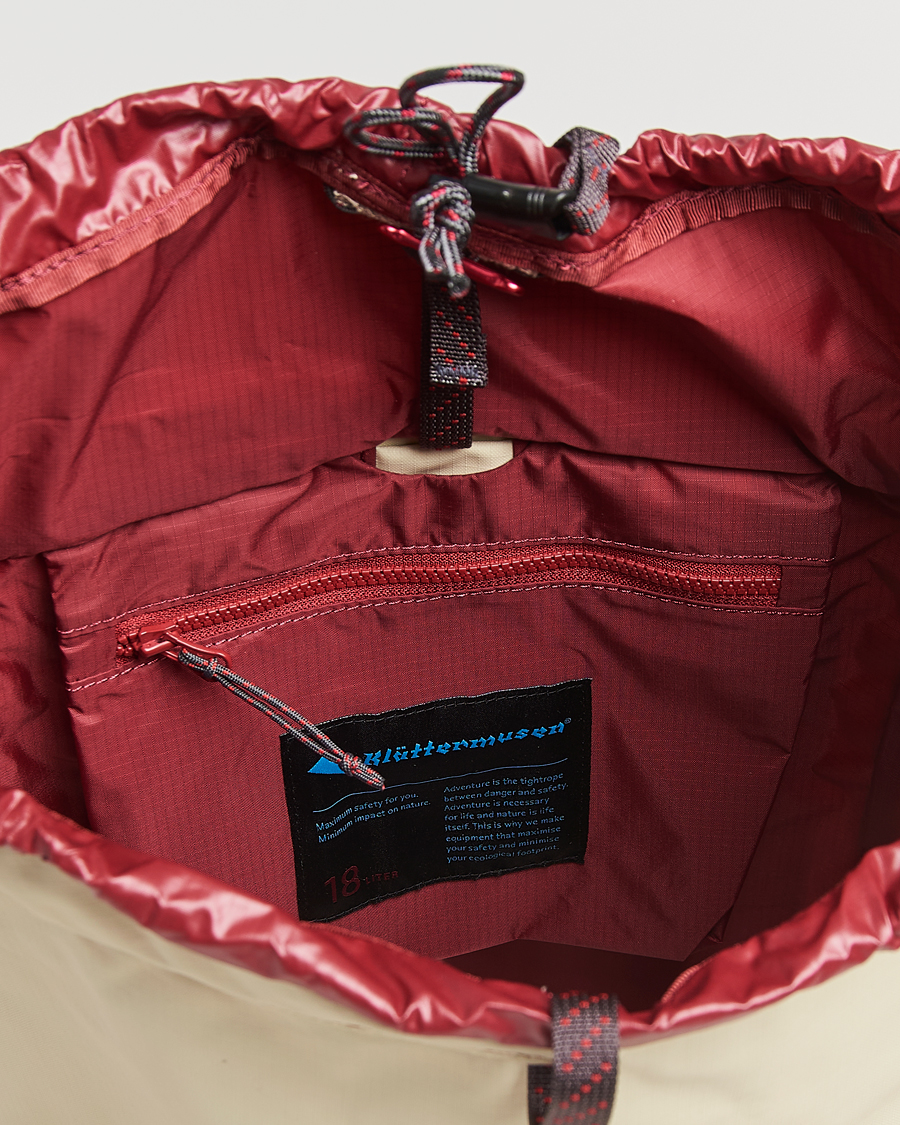 Men | Klättermusen Fjörm Backpack 18L Clay | Klättermusen | Fjörm Backpack 18L Clay