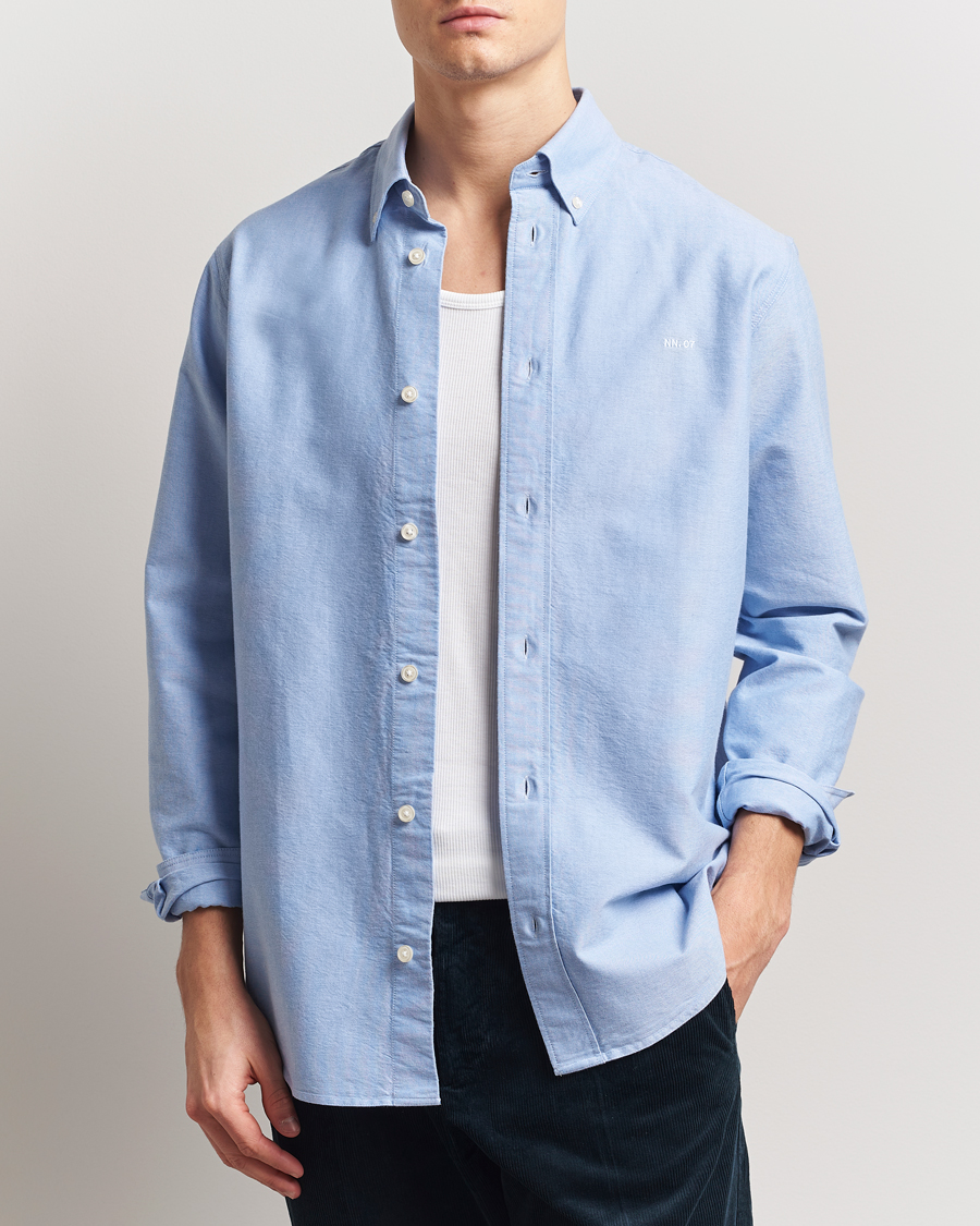 Men | Shirts | NN07 | Colby Oxford Shirt Light Blue