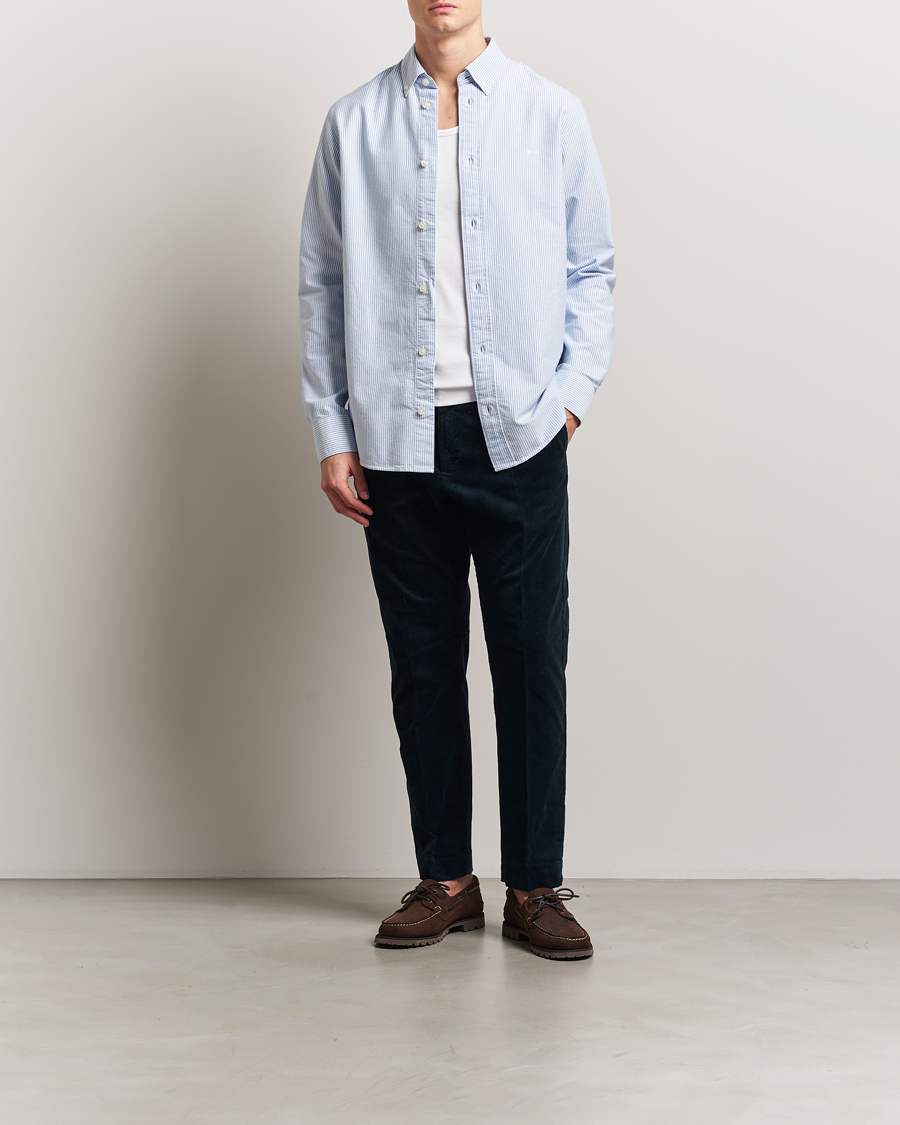 Men | Shirts | NN07 | Colby Oxford Shirt Blue/White