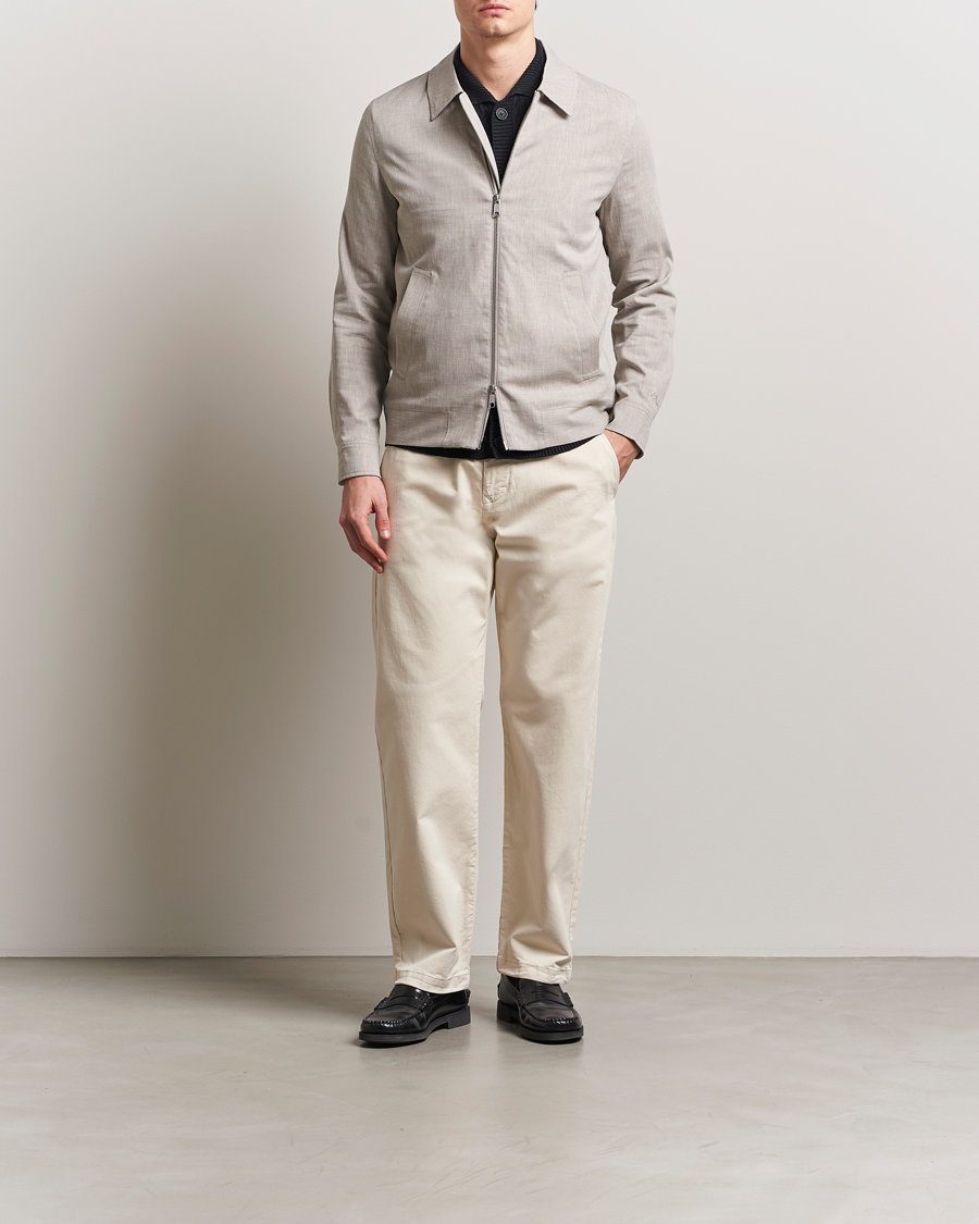 Men | Trousers | NN07 | Aden Regular Fit Chinos Ivory
