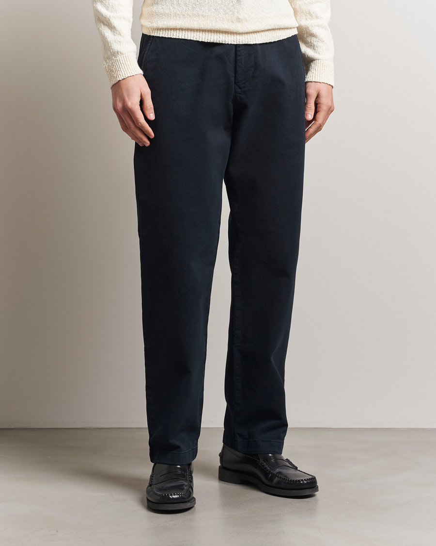 Men | Trousers | NN07 | Aden Regular Fit Chinos Navy Blue