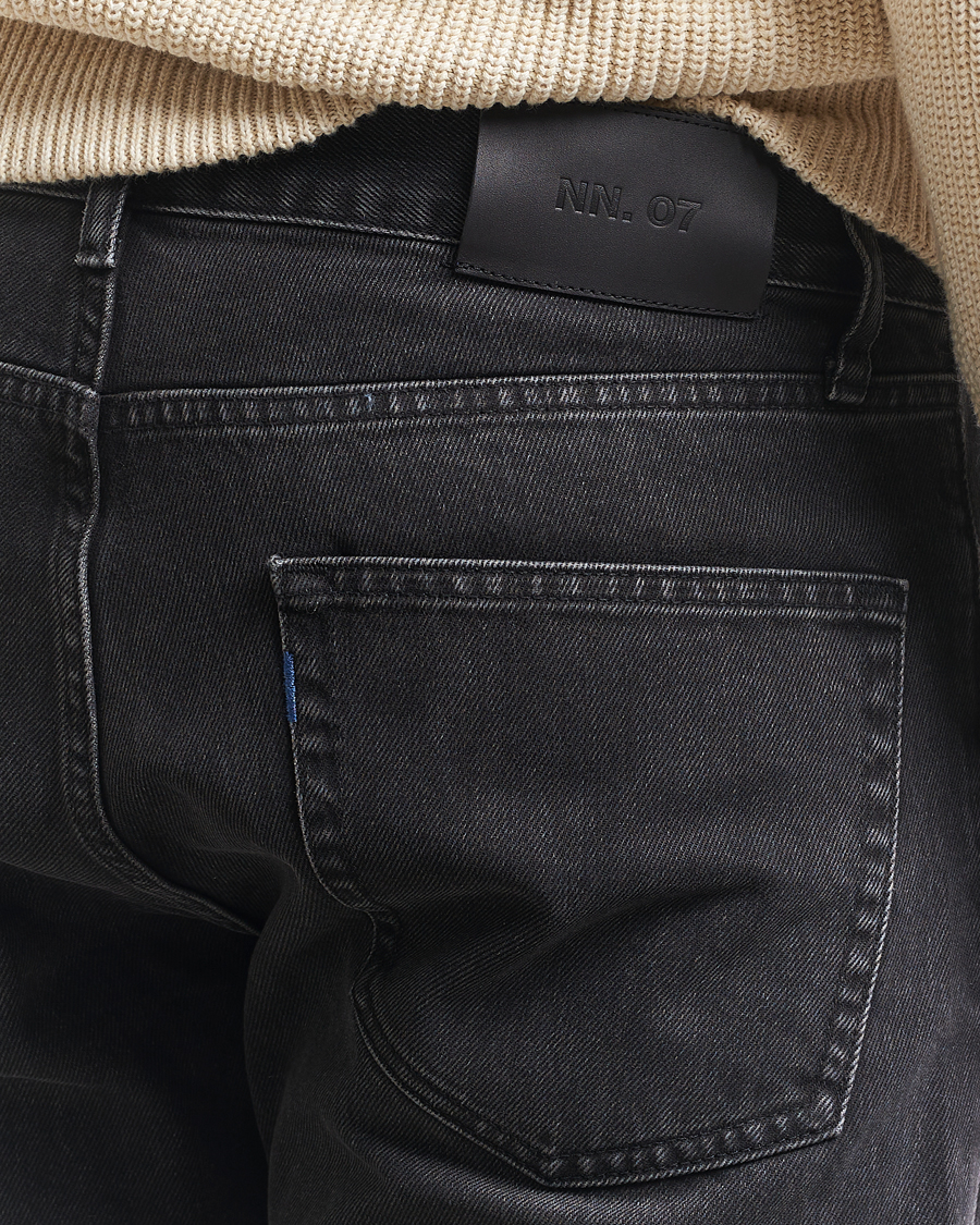 Men | Trousers | NN07 | Sonny Regular Fit Jeans Washed Black