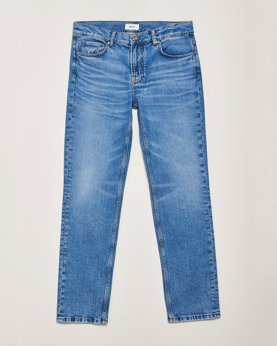 Men | Trousers | NN07 | Tony Slim Fit Stretch Jeans Light Blue