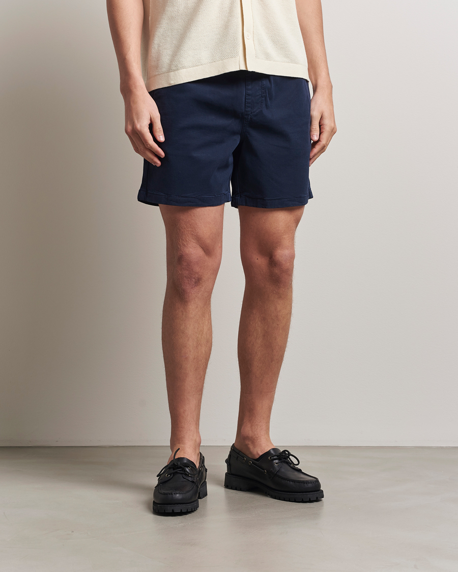 Men | Shorts | NN07 | Gregor Drawstring Shorts Navy Blue