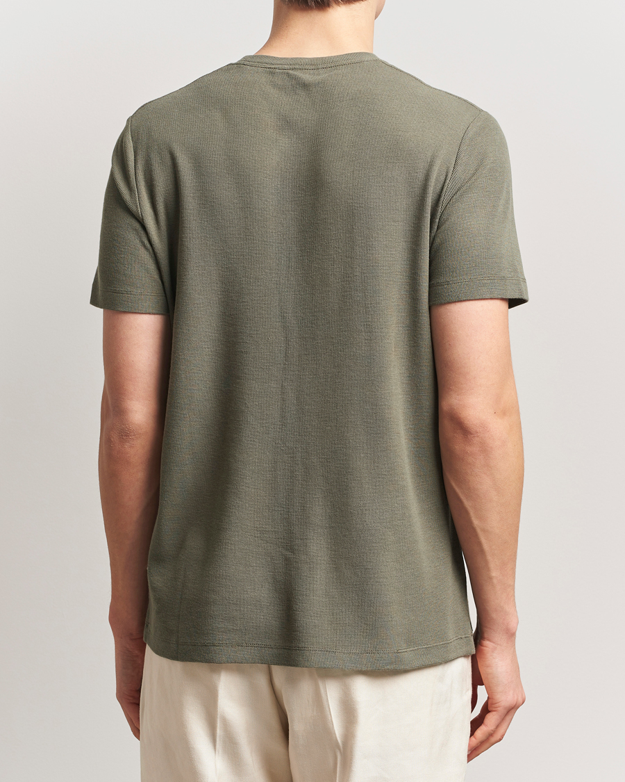 Men | T-Shirts | NN07 | Clive Crew Neck T-Shirt Capers Green
