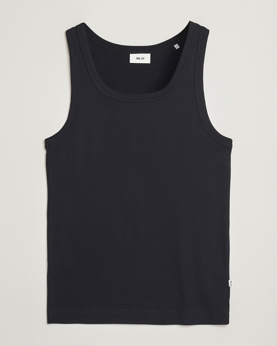 Men | T-Shirts | NN07 | Mick Tank Top Black