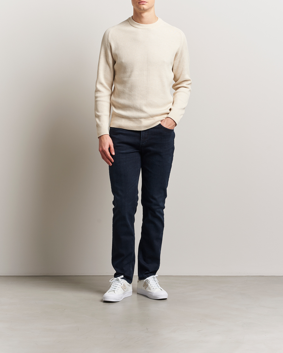 Men | Sweaters & Knitwear | NN07 | Kevin Cotton Knitted Sweater Ivory