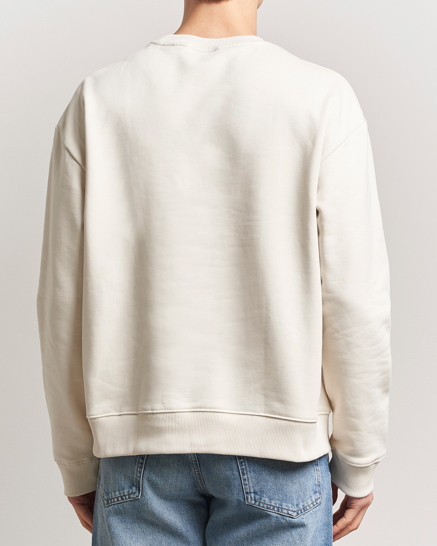 Men | Sweaters & Knitwear | NN07 | David Crew Neck Sweatshirt Ivory