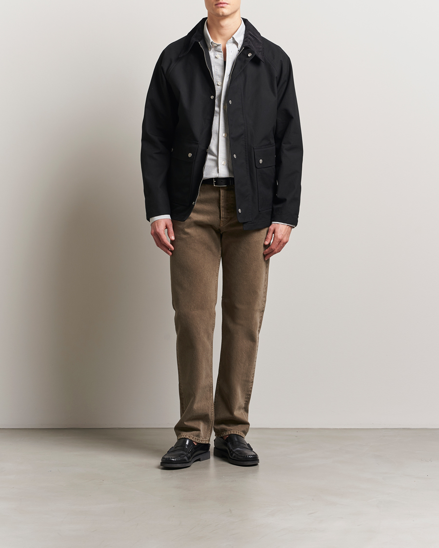 Men | Coats & Jackets | NN07 | Glenn Brittish Millrain Jacket Black