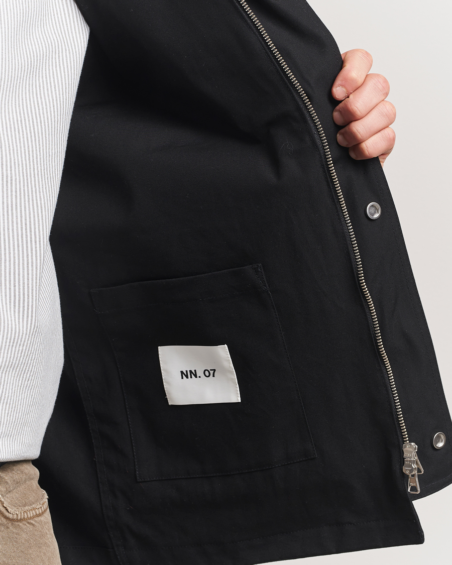 Men | Coats & Jackets | NN07 | Glenn Brittish Millrain Jacket Black