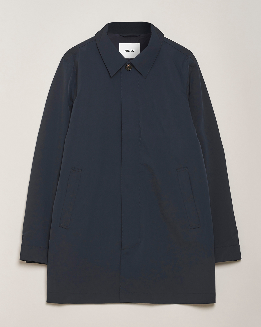 Men | Coats & Jackets | NN07 | Kim Waterproof Car Coat Navy Blue