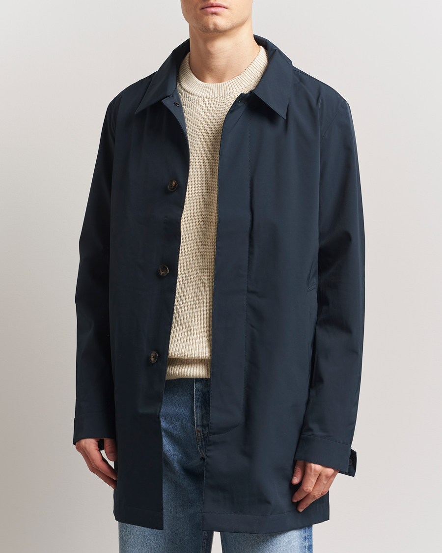 Men | Coats & Jackets | NN07 | Kim Waterproof Car Coat Navy Blue