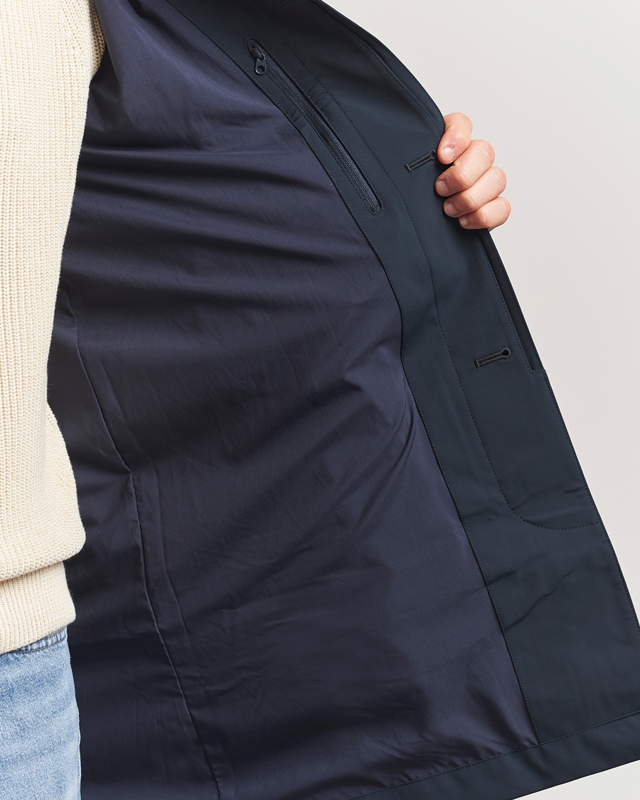 Men | Coats & Jackets | NN07 | Kim Waterproof Car Coat Navy Blue