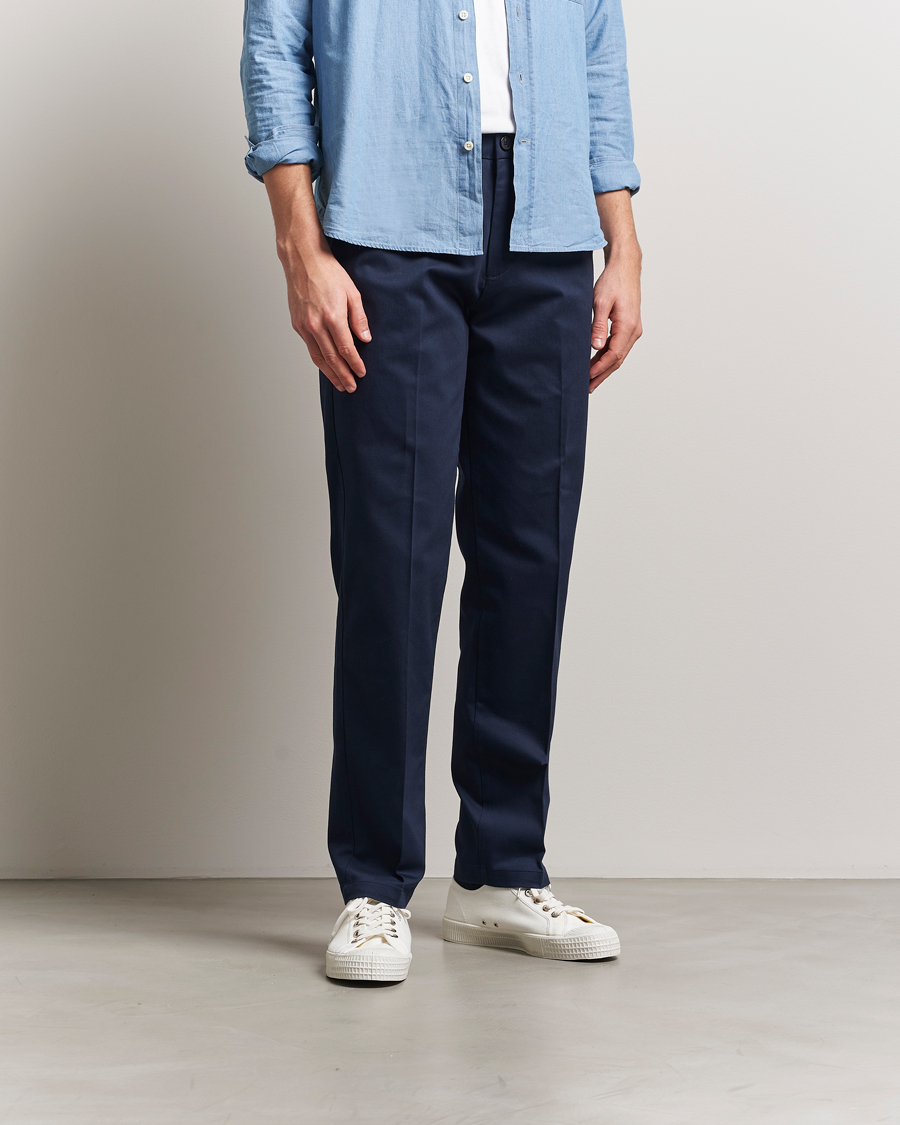 Men | Trousers | Dockers | Stain Defender Straight Chino Navy Blazer