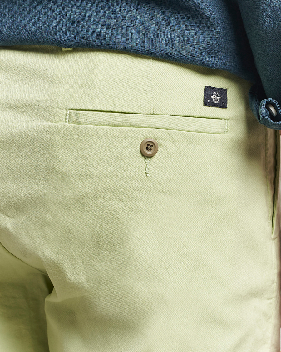 Men | Shorts | Dockers | Slim Cotton/Linen Shorts Seedling