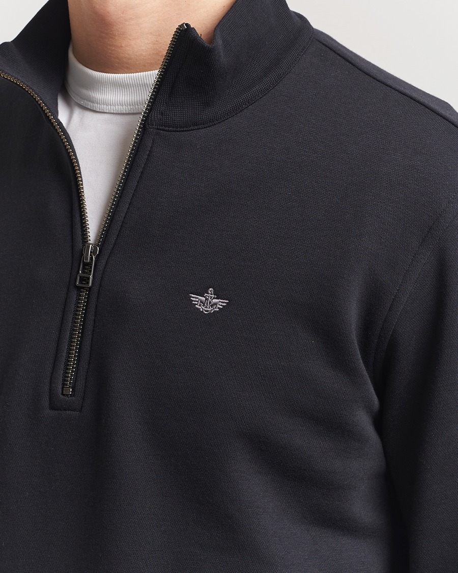 Dockers Quarter Zip Fleece Black at CareOfCarl.com