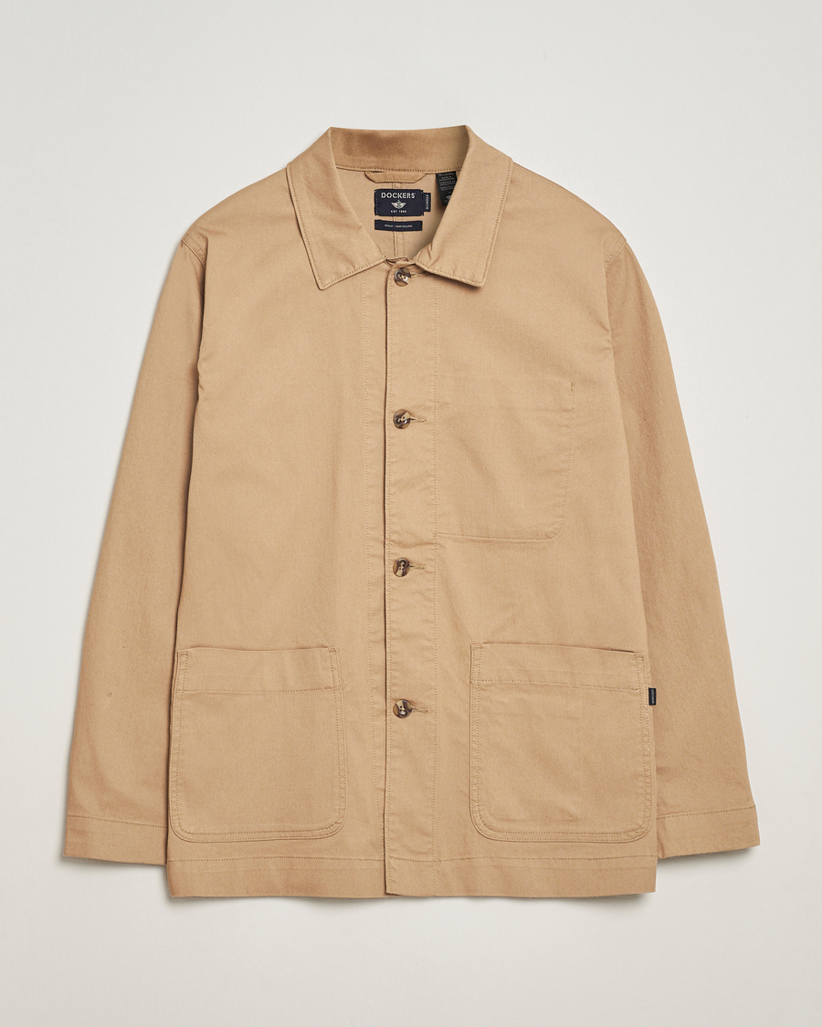 Men | Shirts | Dockers | Regular Chore Coat Harvest Gold