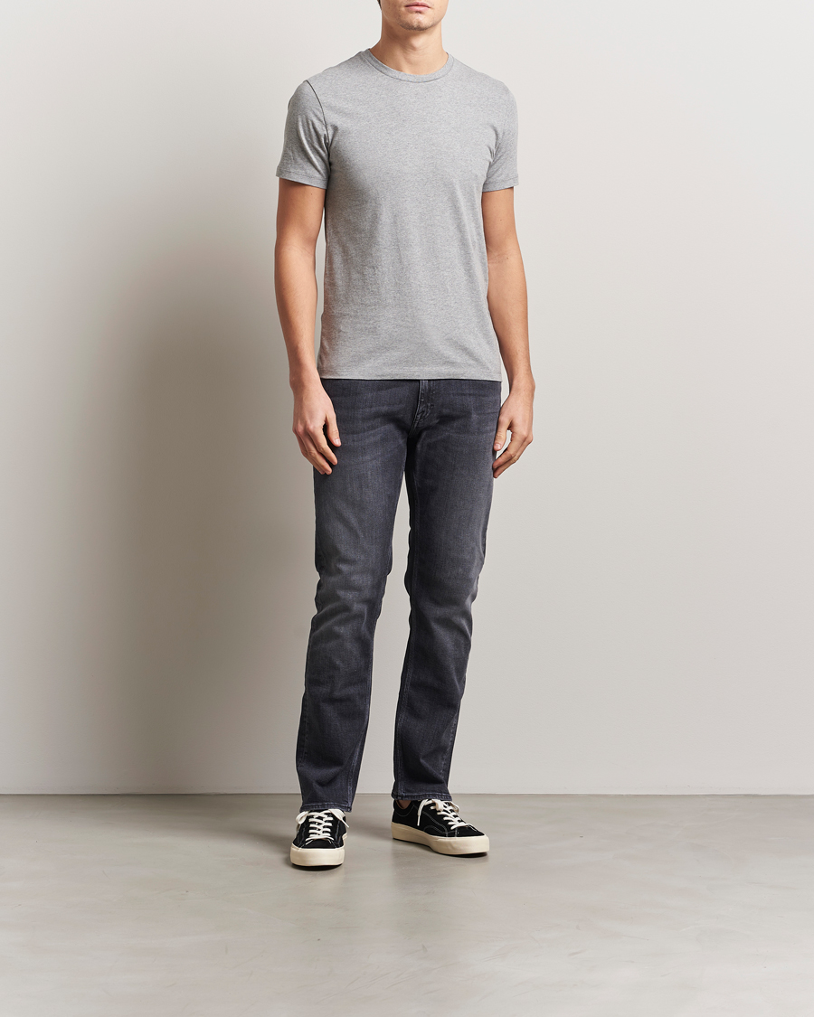 Men | T-Shirts | Levi's | 2-Pack Crew Neck T-Shirt White/Grey Heather