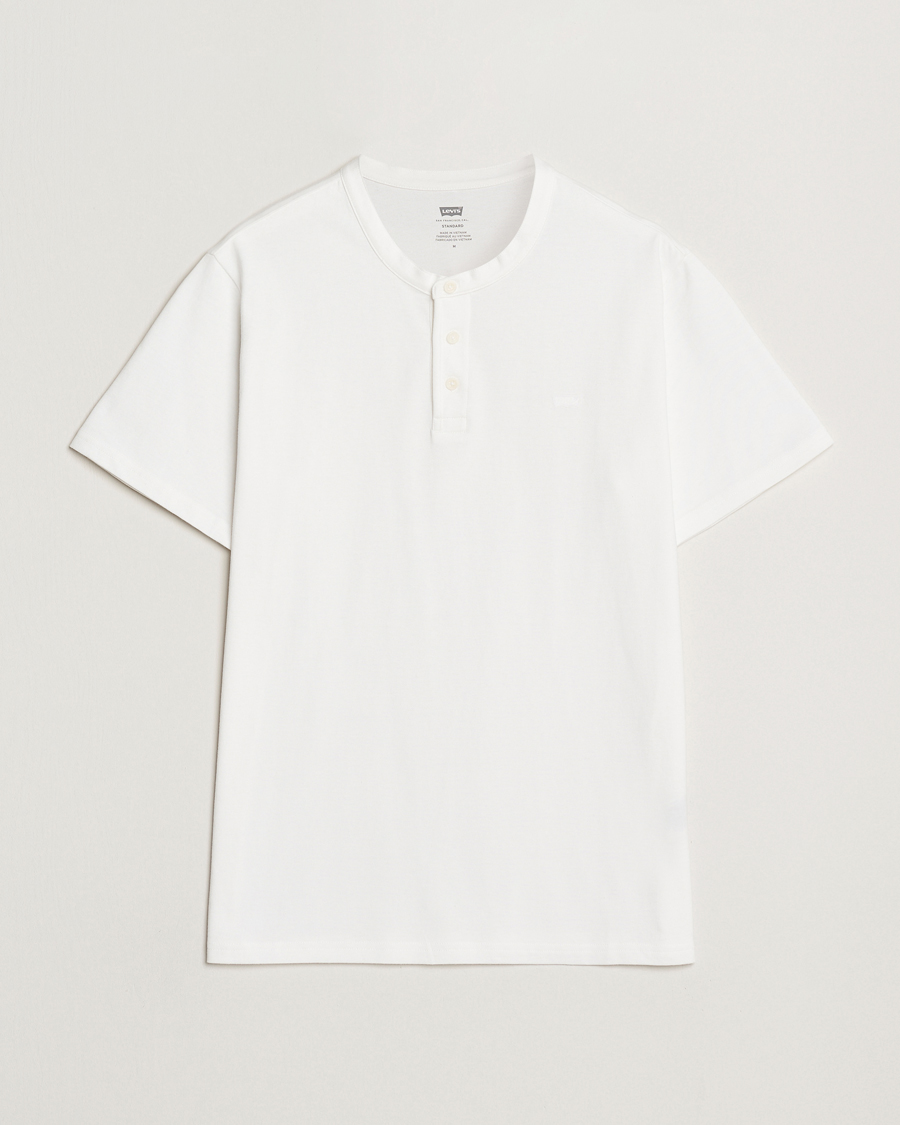Men | T-Shirts | Levi's | Short Sleeve Henley White