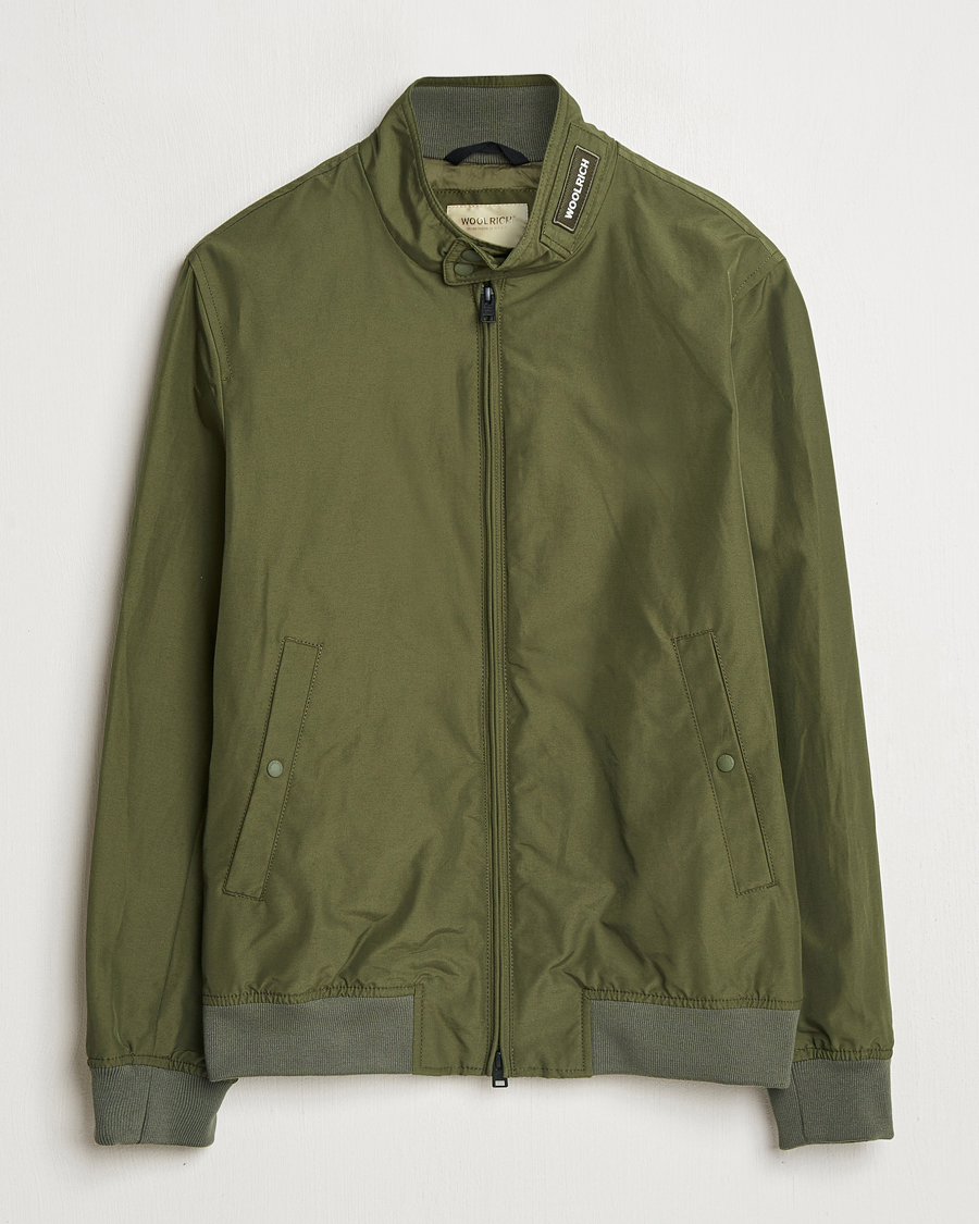 Men | Coats & Jackets | Woolrich | Cruiser Bomber Jacket Greenstone