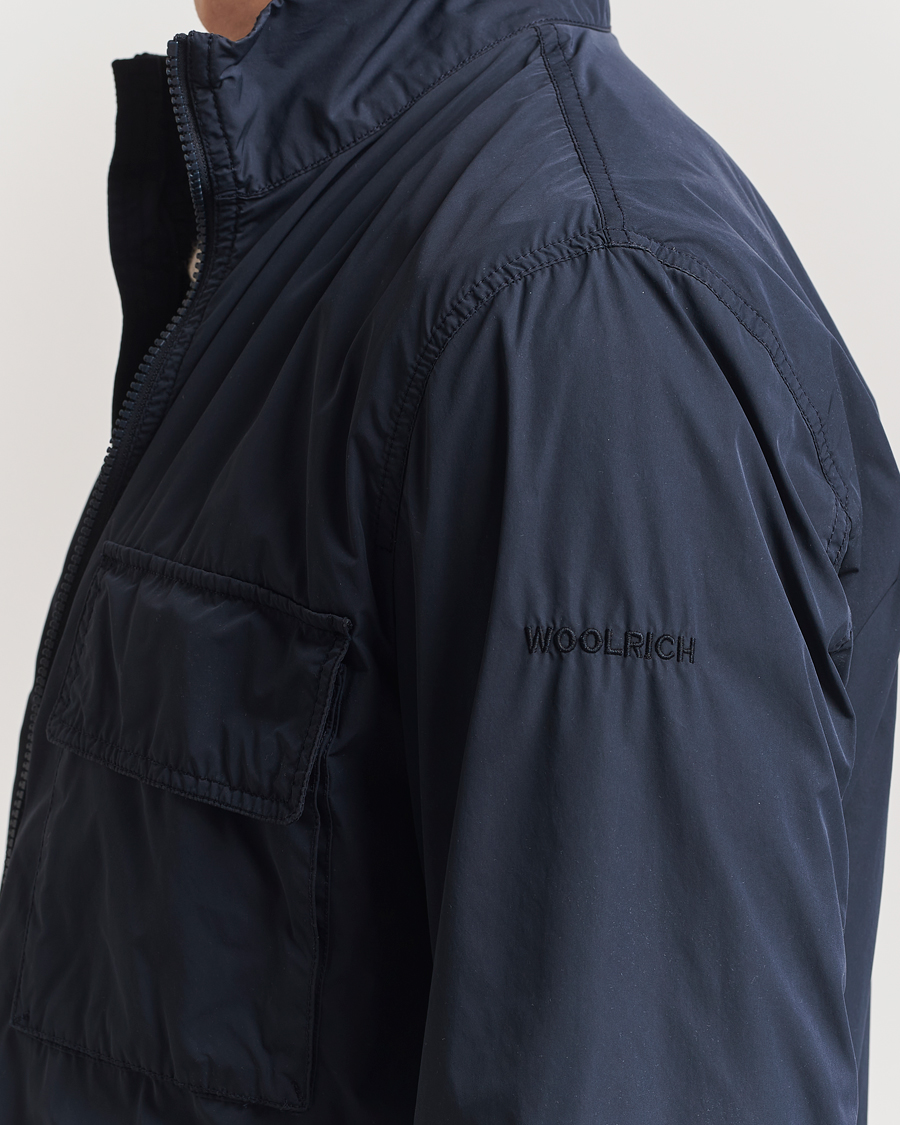 Men | Coats & Jackets | Woolrich | Urban Field Jacket Melton Blue