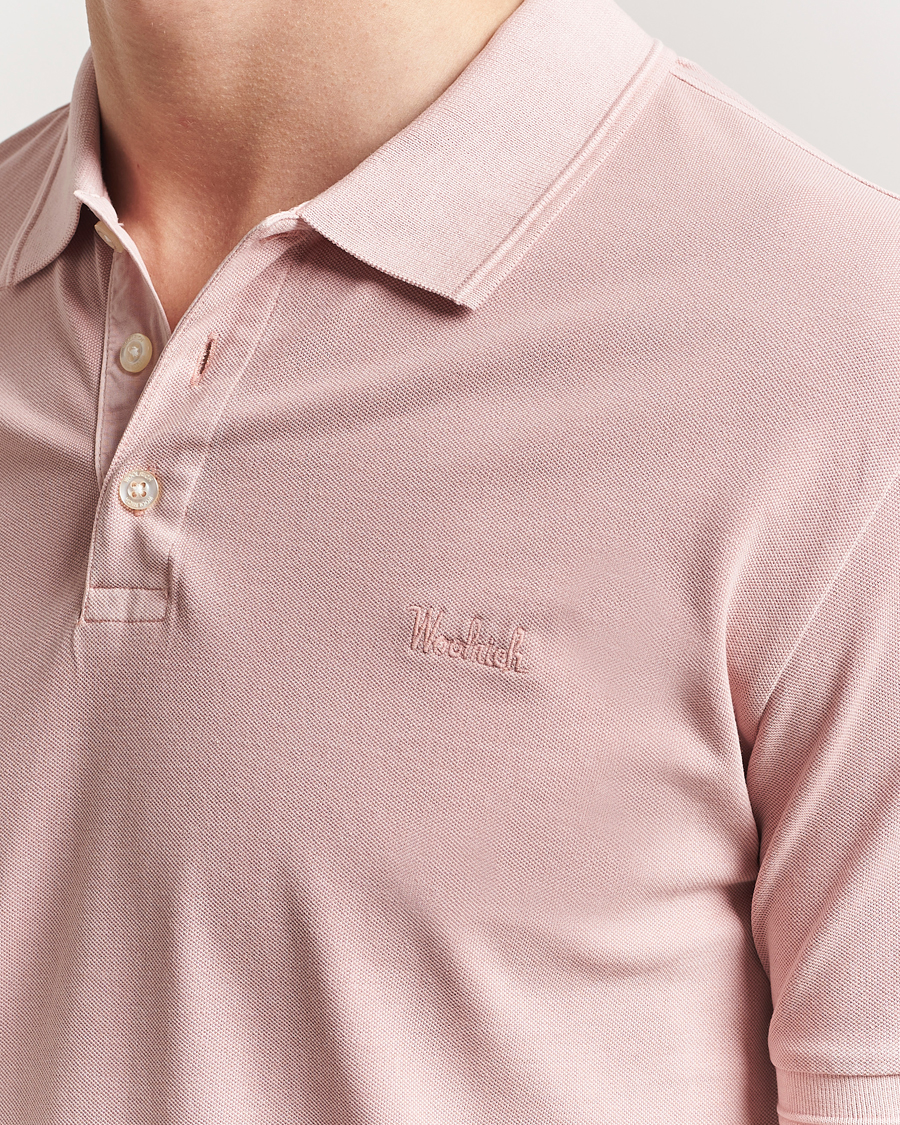 Men | Polo Shirts | Woolrich | Mackinack Polo Rose Smoke