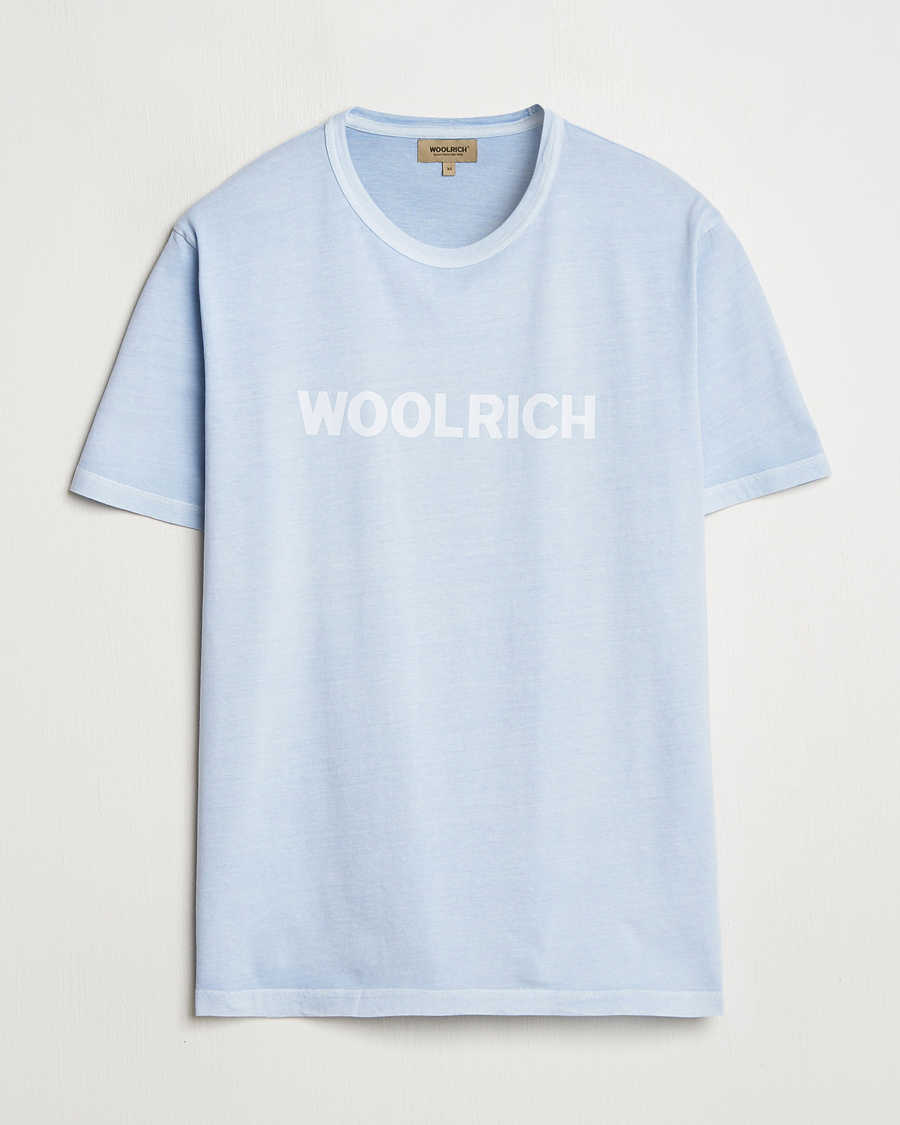Men | T-Shirts | Woolrich | Light Garment Dyed T-Shirt Flask