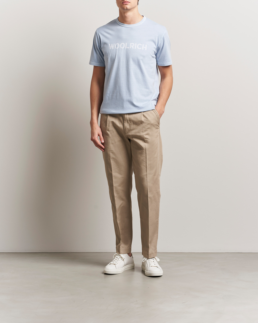 Men | T-Shirts | Woolrich | Light Garment Dyed T-Shirt Flask