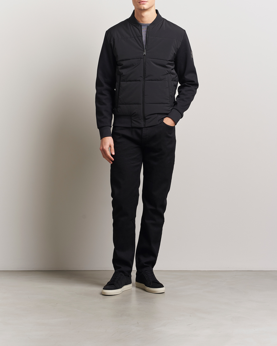 Men | Coats & Jackets | BOSS BLACK | Skiles Hybrid Jacket Black