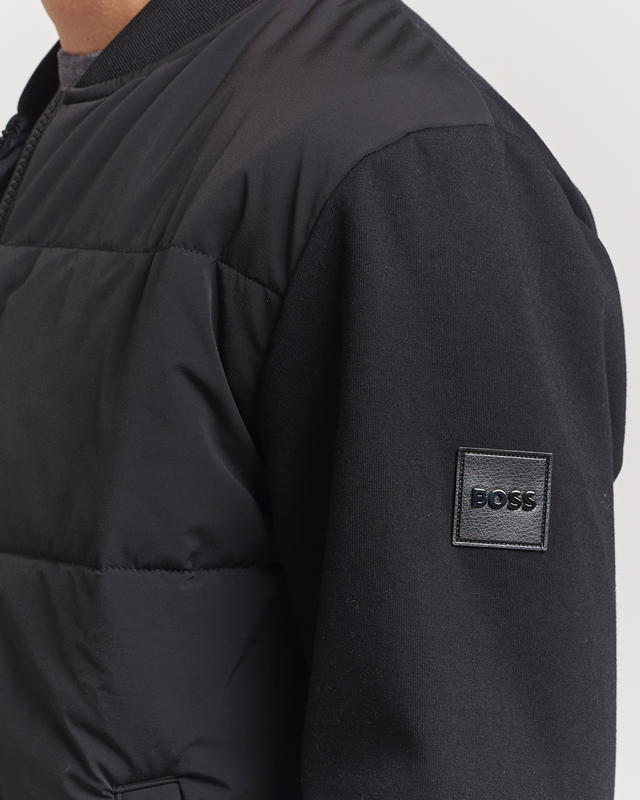 Men | Coats & Jackets | BOSS BLACK | Skiles Hybrid Jacket Black