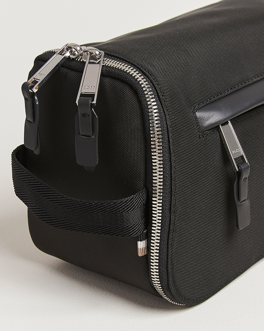 Men | BOSS BLACK Highway Washbag Black | BOSS BLACK | Highway Washbag Black