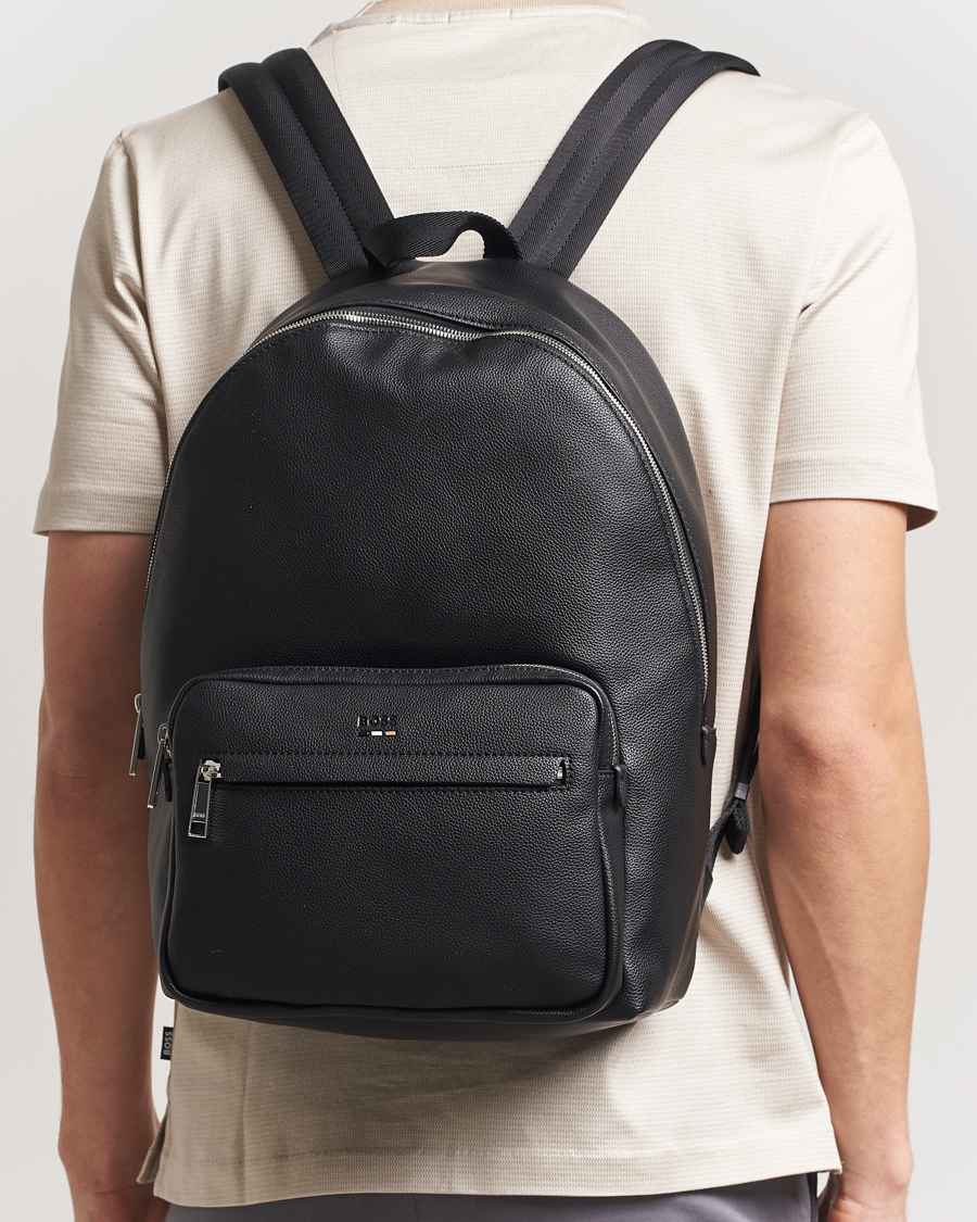 Men | Bags | BOSS BLACK | Ray Backpack Black