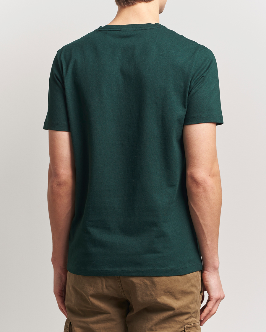 Men | T-Shirts | BOSS ORANGE | Tales Logo Crew Neck T-Shirt Open Green