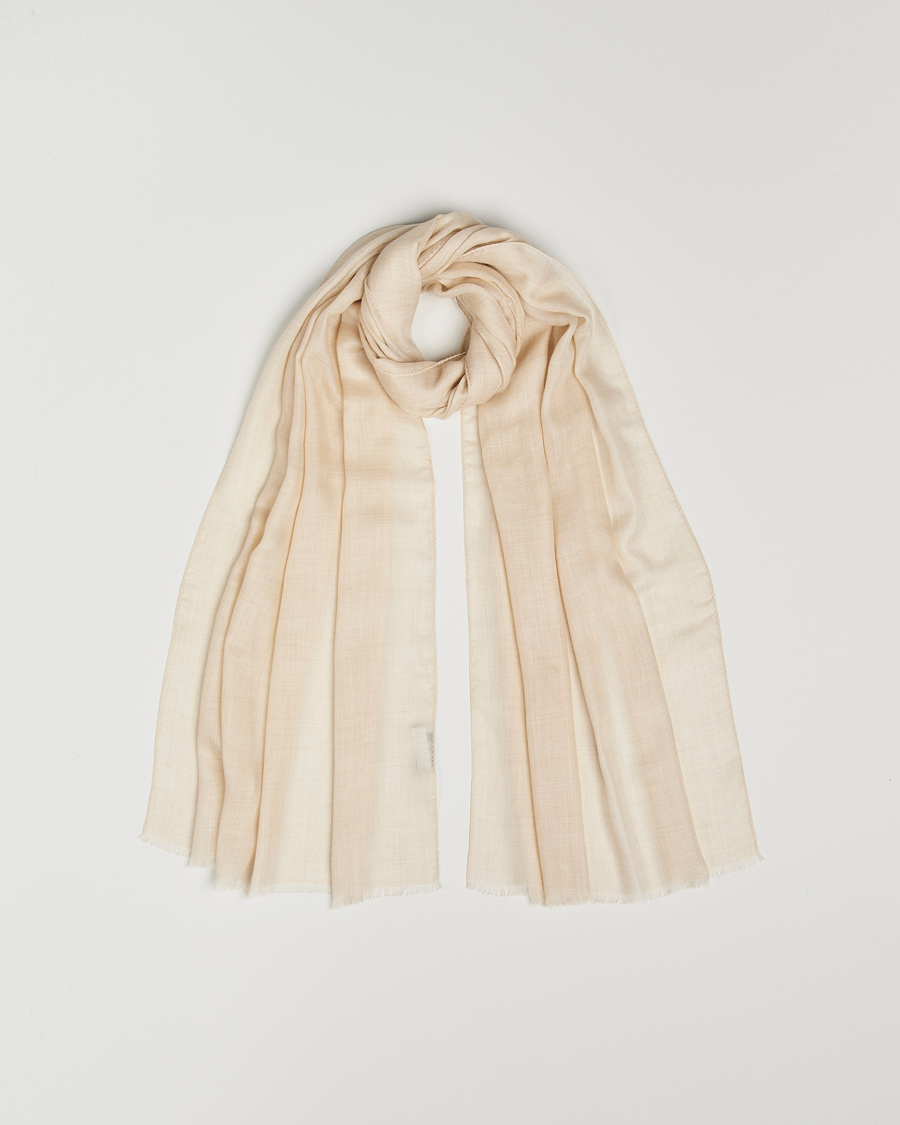 Men | Piacenza Cashmere Chic Cashmere Scarf Cream | Piacenza Cashmere | Chic Cashmere Scarf Cream