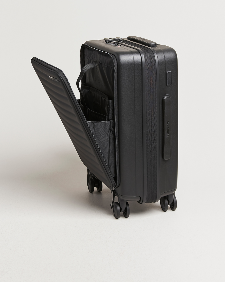 Men | Bags | Samsonite | Restackd Spinner Easy Access Carry-On Black