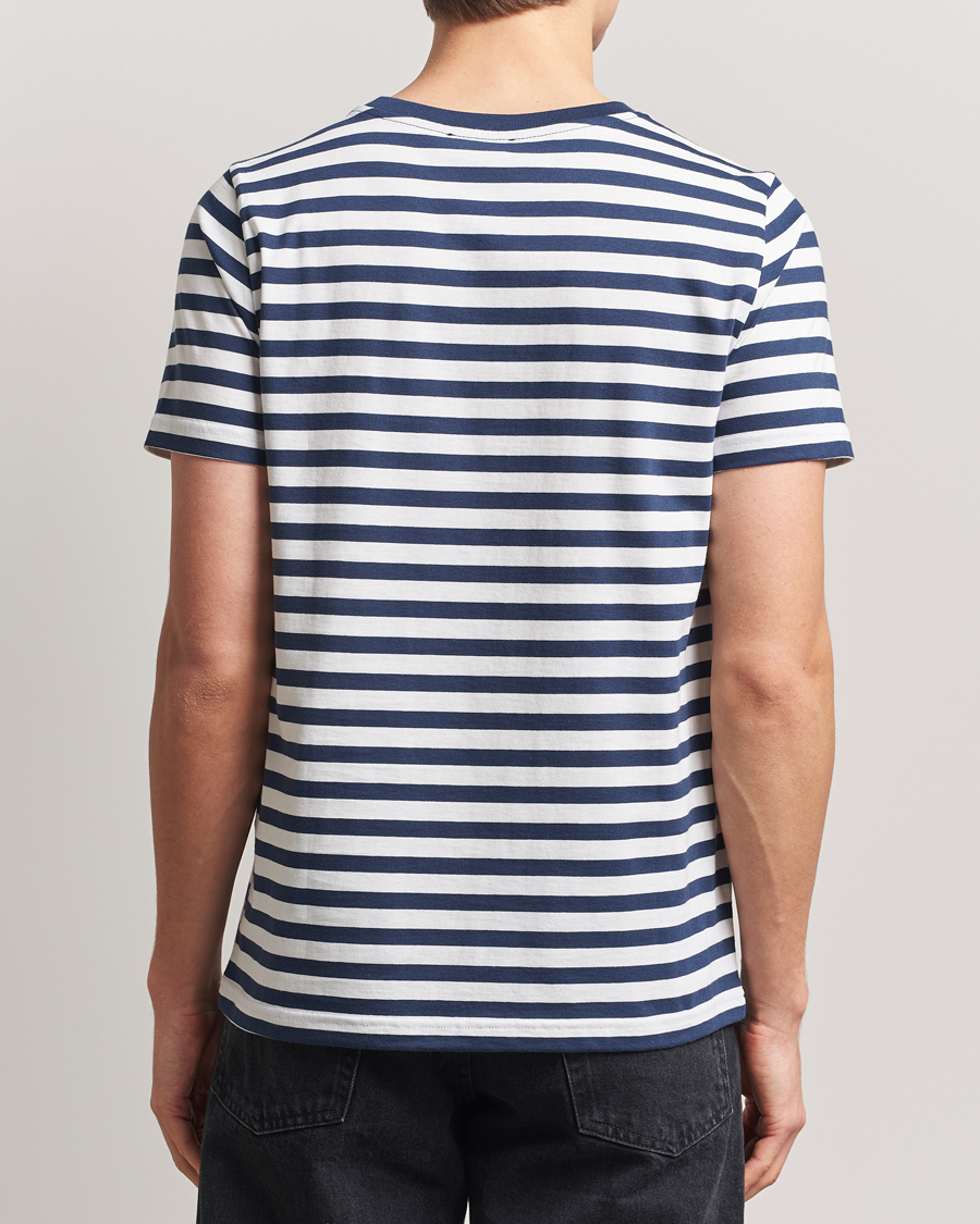 Men | T-Shirts | A.P.C. | Striped T-Shirt Navy/White