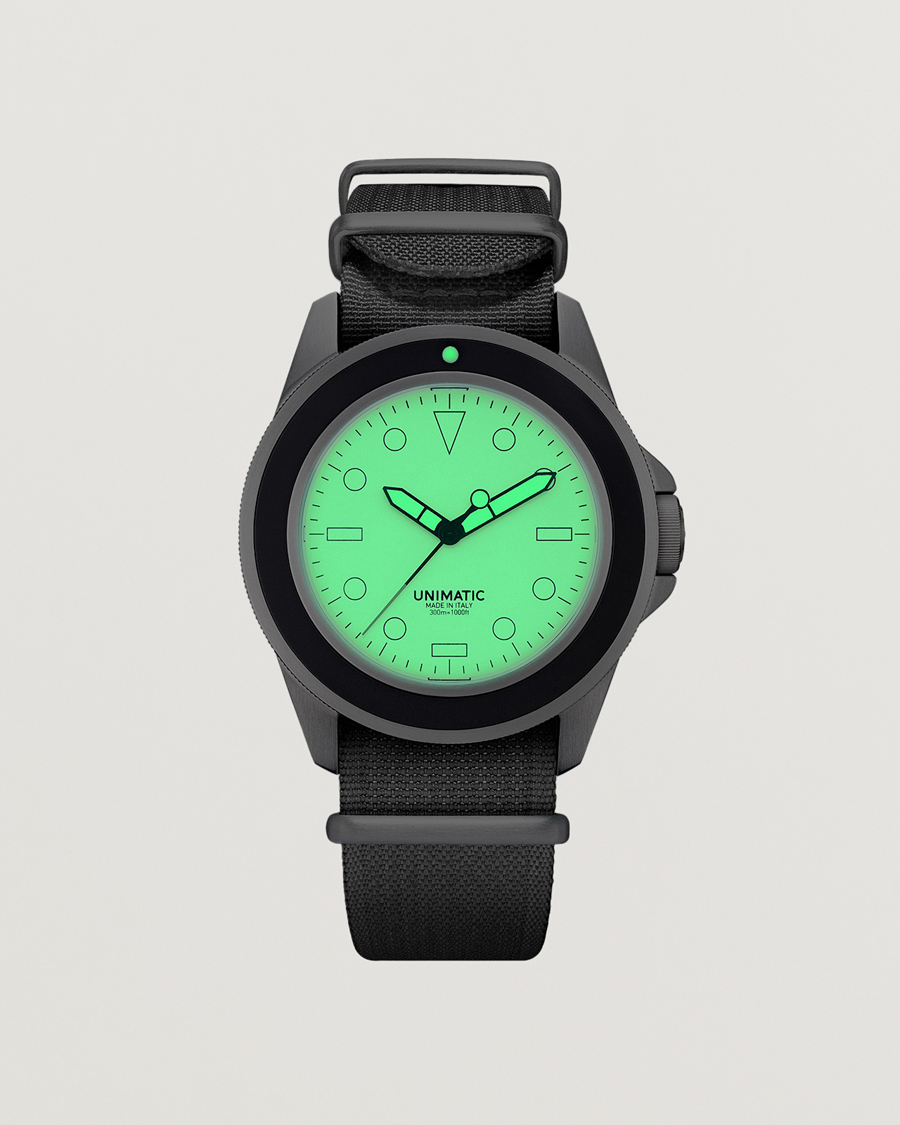 Men | UNIMATIC Modello Uno Luminous Precision for the Night | UNIMATIC | Modello Uno Luminous Precision for the Night