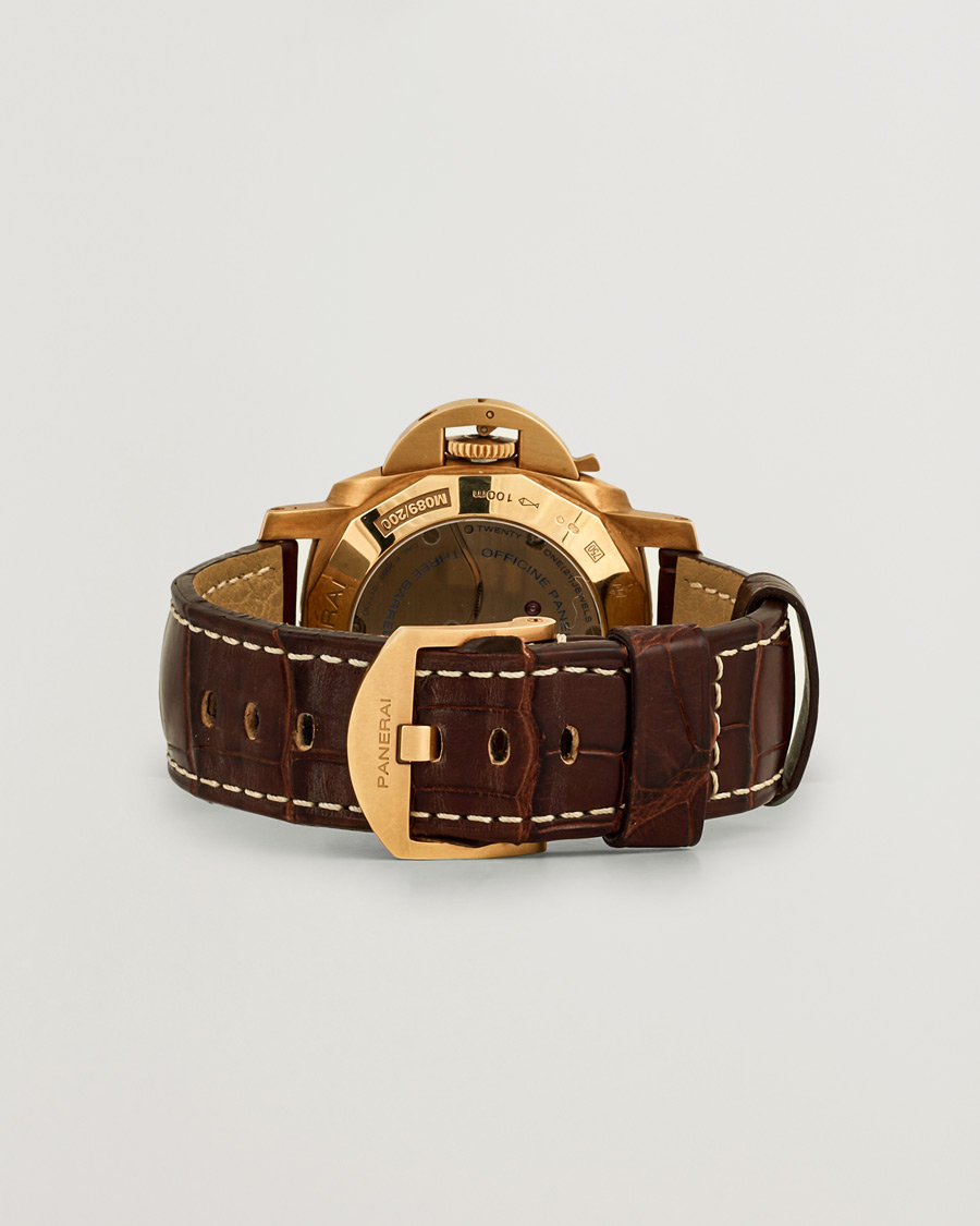 Men | Panerai Pre-Owned Luminor GMT PAM00289 18K | Panerai Pre-Owned | Luminor GMT PAM00289 18K