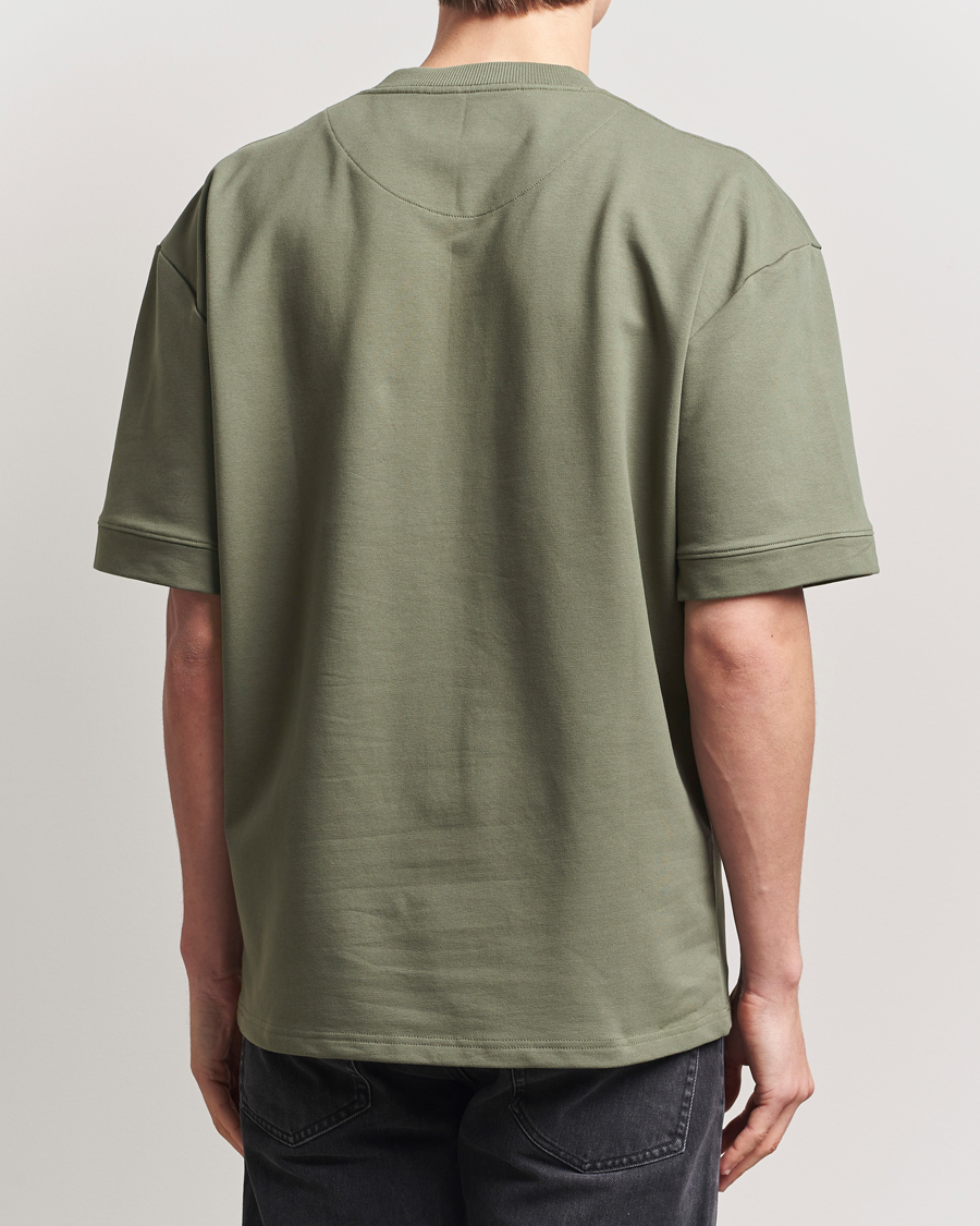 Men | T-Shirts | Bread & Boxers | Loungewear T-Shirt Khaki Green
