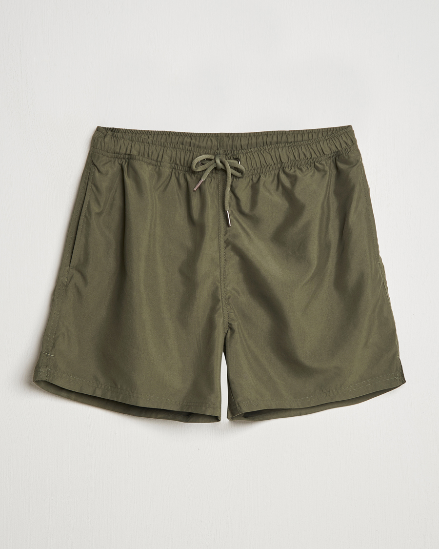 Men | Swimwear | Bread & Boxers | Swimshorts Dark Army Green