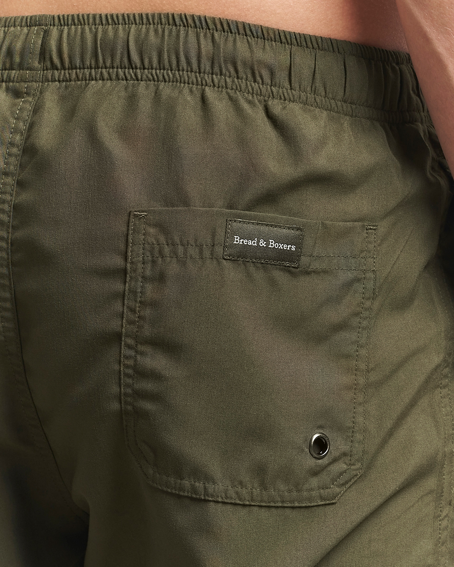 Men | Swimwear | Bread & Boxers | Swimshorts Dark Army Green