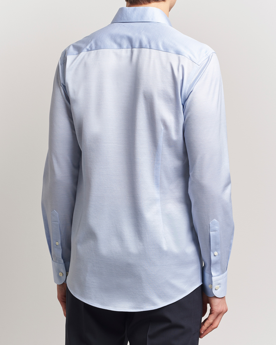 Men | Shirts | Eton | Filo Di Scozia Oxford Shirt Light Blue
