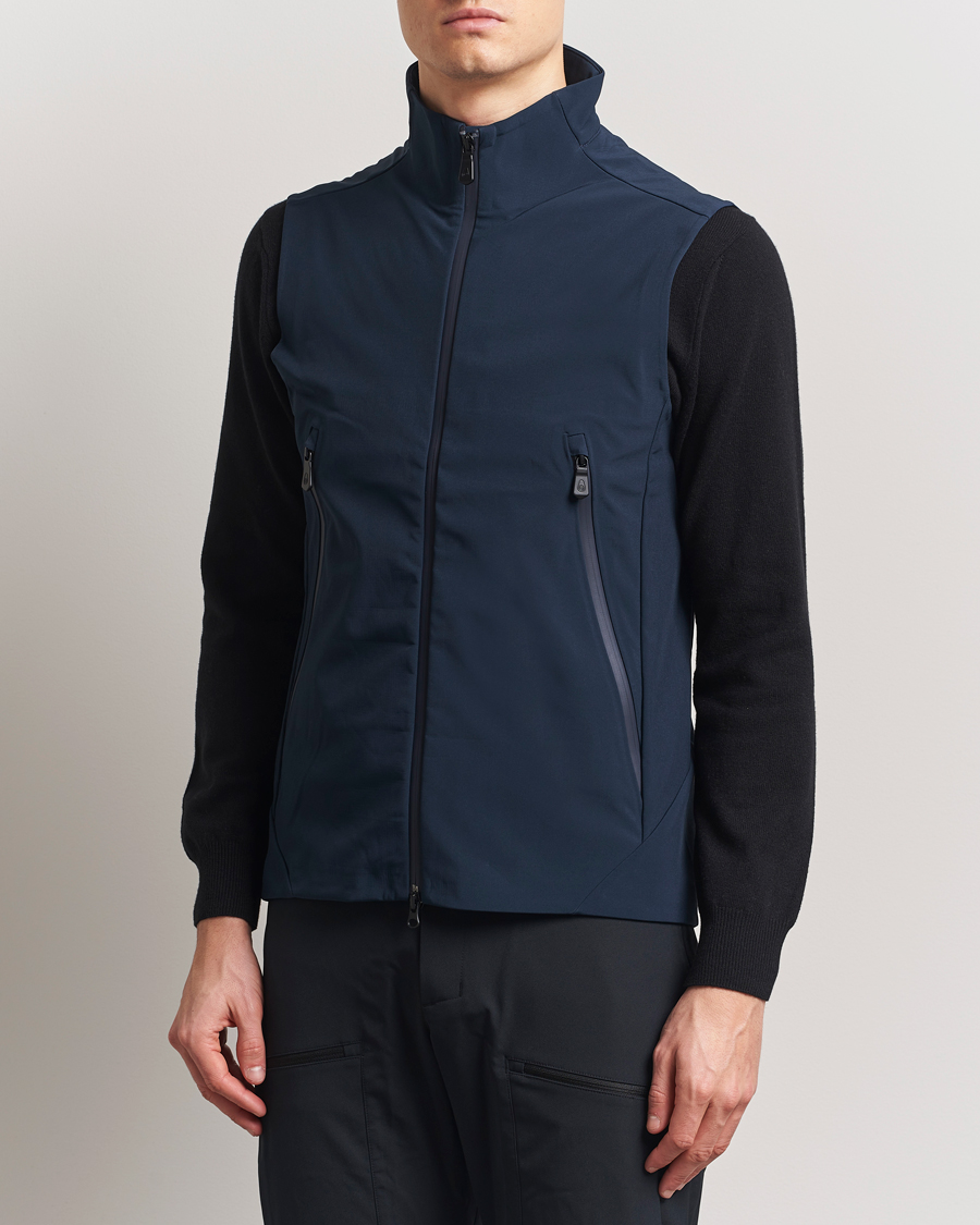 Men | Coats & Jackets | Sail Racing | Spray Softshell Vest Dark Navy