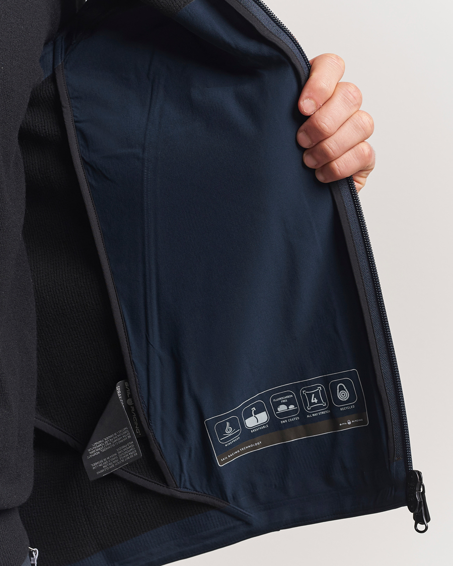 Men | Coats & Jackets | Sail Racing | Spray Softshell Vest Dark Navy