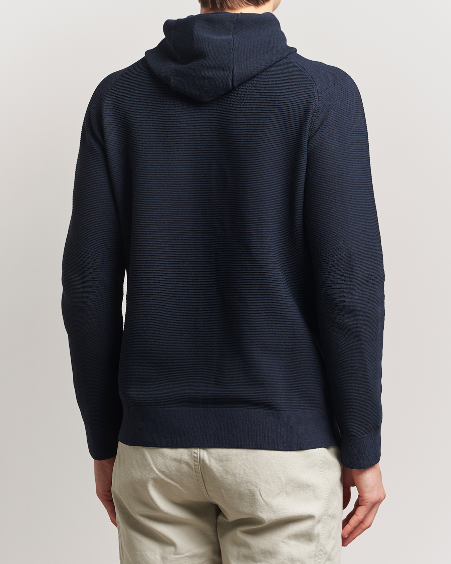 Men | Sweaters & Knitwear | Sail Racing | Element Seamless Hooded Full Zip Dark Navy