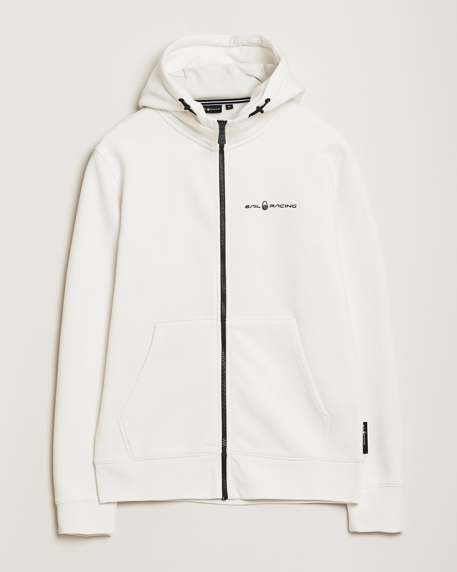 Men | Sweaters & Knitwear | Sail Racing | Bowman Full Zip Hoodie Storm White