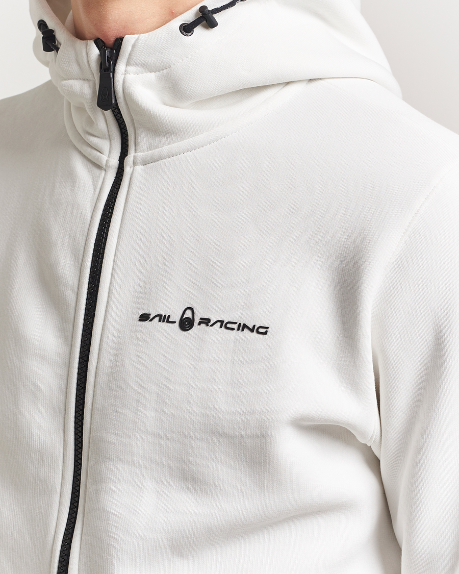 Men | Sweaters & Knitwear | Sail Racing | Bowman Full Zip Hoodie Storm White